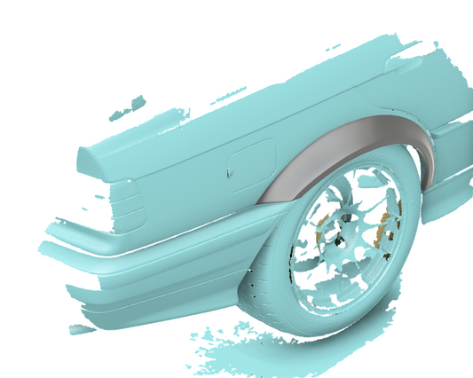 Carbon Seitenwand Verbreiterung E36