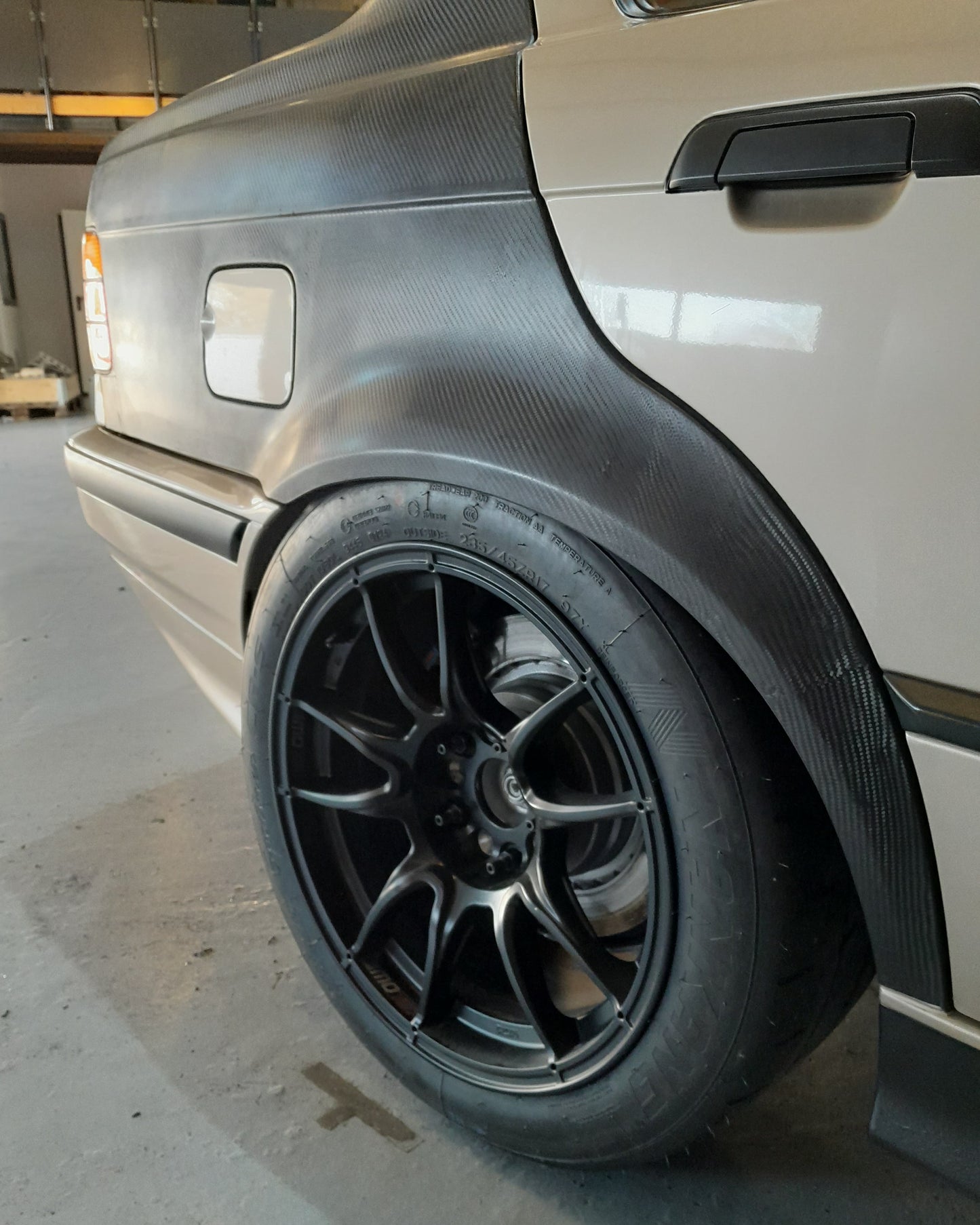 Carbon Seitenwand Verbreiterung E36