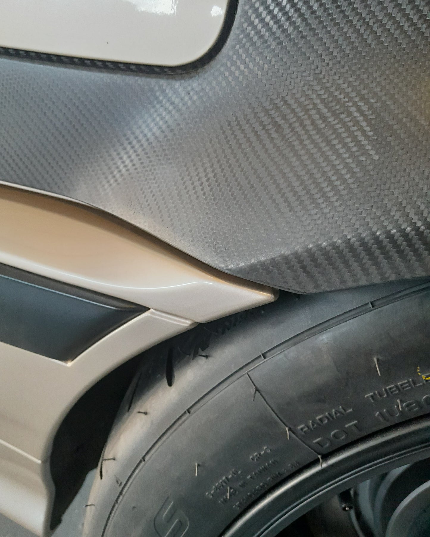 Carbon Seitenwand Verbreiterung E36